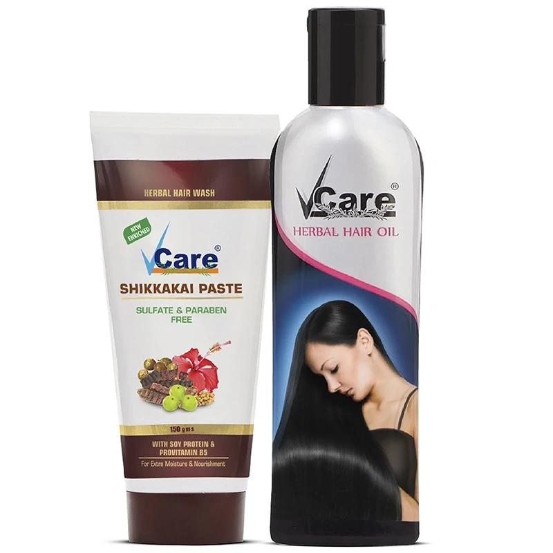 https://www.vcareproducts.com/storage/app/public/files/133/Webp products Images/Combo Deals/Shikkakai Paste & Herbal Hair Oil Combo - 800 X 800 Pixels/combo-05.webp